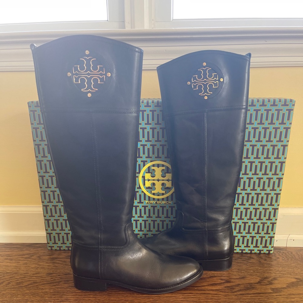 Tory Burch Kiernan Leather Boots